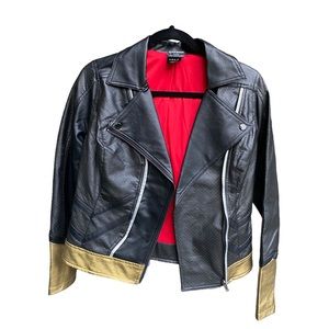 Marvel Her Universe Black Widow XS Faux Leather Jacket